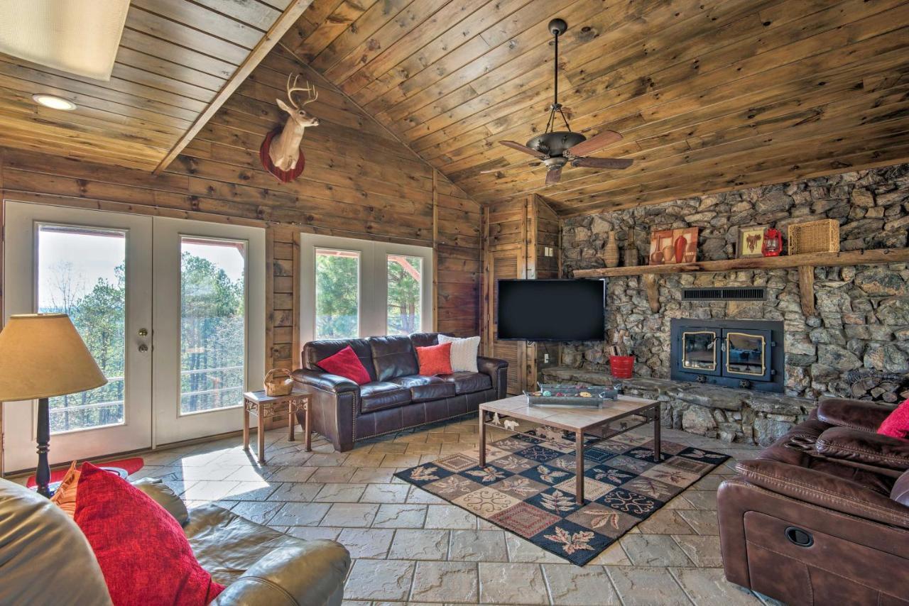 Broken Bow Mountaintop Home With Hot Tub! Zewnętrze zdjęcie