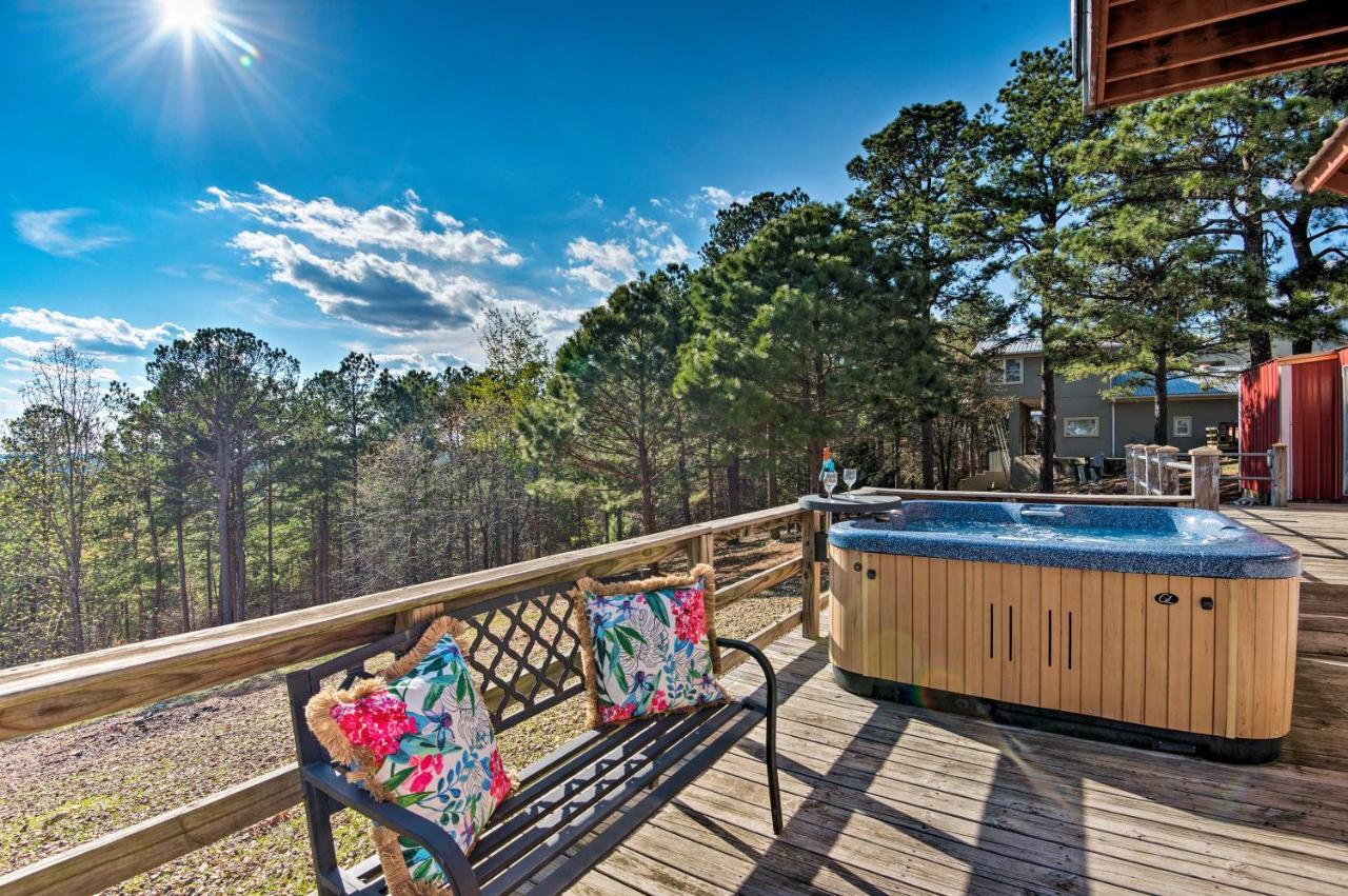 Broken Bow Mountaintop Home With Hot Tub! Zewnętrze zdjęcie